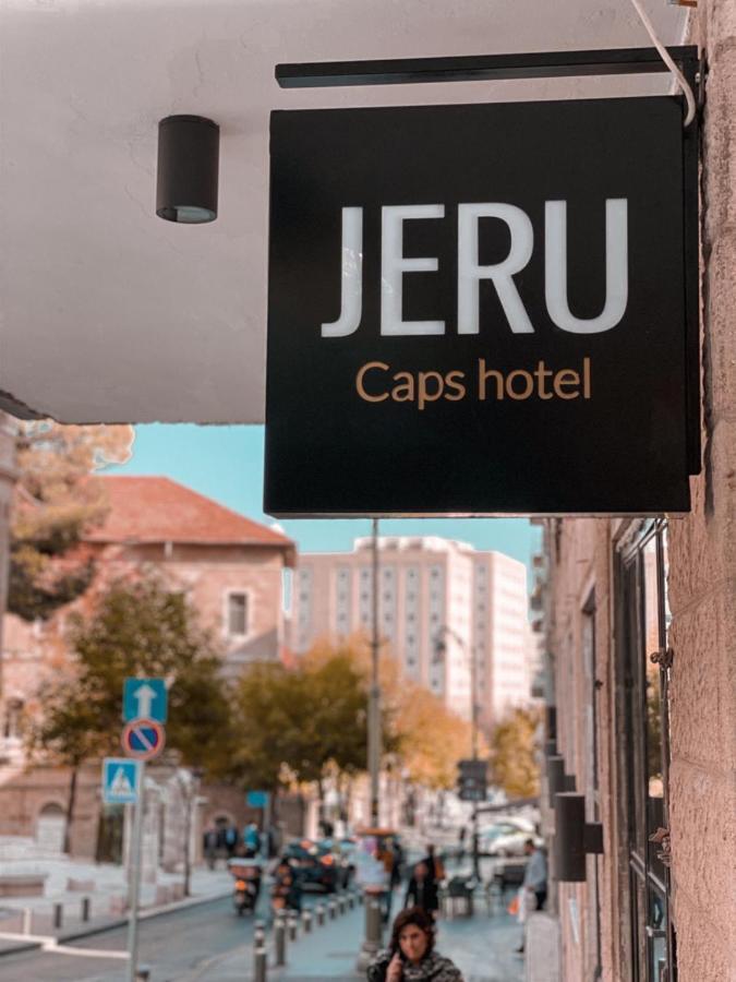 Jeru Caps Hotel Jeruzsálem Kültér fotó